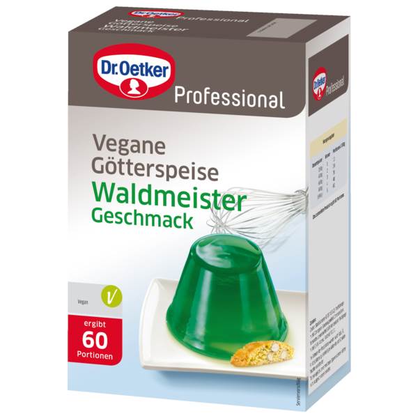 Dr.Oetker Professional Götterspeise Waldmeister, Instant, (1-39-252003) 1 KG/FS
