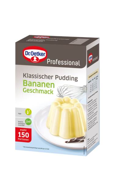Dr.Oetker Professional Oet.Custard Banana Flavour (1-39-202115) 1 KG/FB