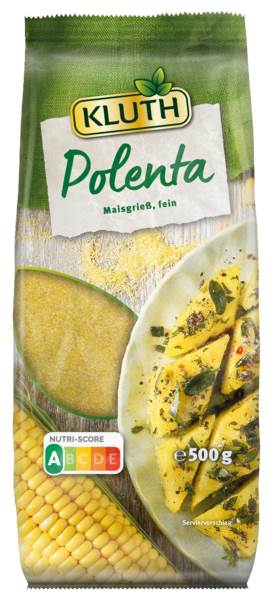 Kluth Polenta Maisgrieß, fein, 500 G/BT