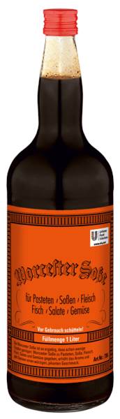 Knorr Worchester Soße, (736) 1 L/FL