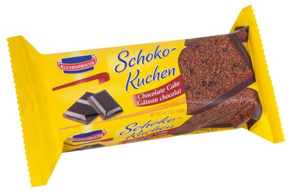 Kuchenmeister Herren Kuchen, Rührkuchen mit feinem Kakao, mit Schokolade überzogen, 400 G/PK
