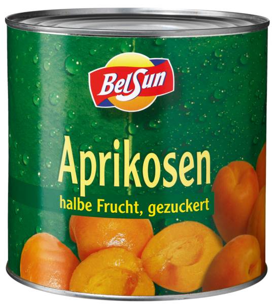 Aprikosen 1/2 Frucht, ATG: 1480g, 2650ml, 2650 ML/DS