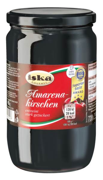 Amarenakirschen, ATG: 490g, 720ml, 720 ML/GL