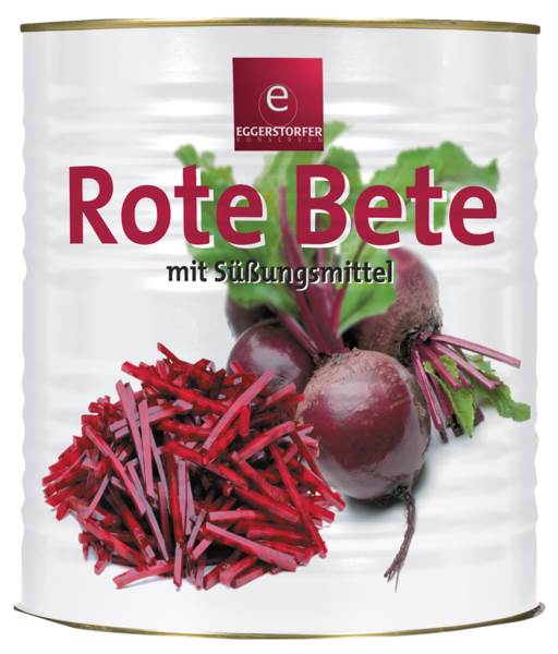 Eggerstorfer Buraki czerwone paski, cięcie 40-60 x 4 x 4 mm, 4250 ML/PS