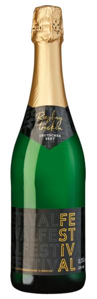 Festival Sekt, Riesling, trocken, 0,75 L/FL