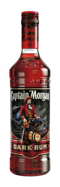 Captain Morgan, Dark, Rum, 40%, 0,7 L/FL