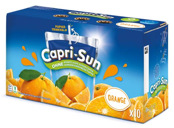 Capri Sun Orange, 0,2 L/BT