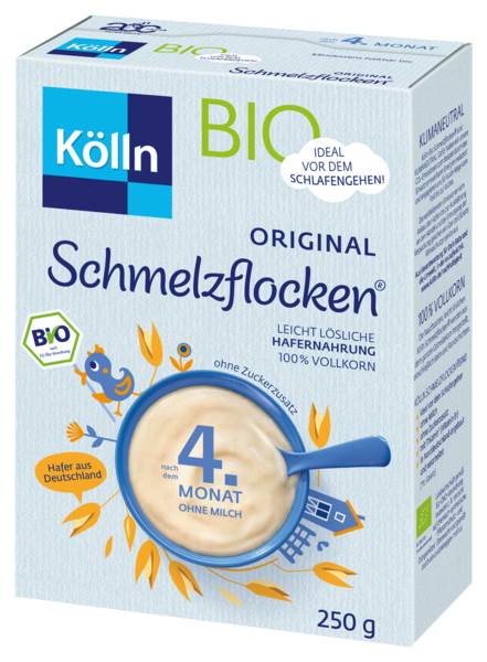 Kölln Kölln Organic Oat Flakes      250g 250 G/PK