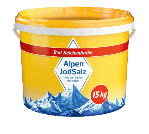 Bad Reichenhaller Jodsalz, 15 KG/EI