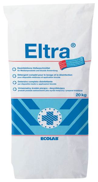 Ecolab Eltra Desinfektions-Vollwaschmittel, phosphatfrei, (1011200) 20 KG/SA