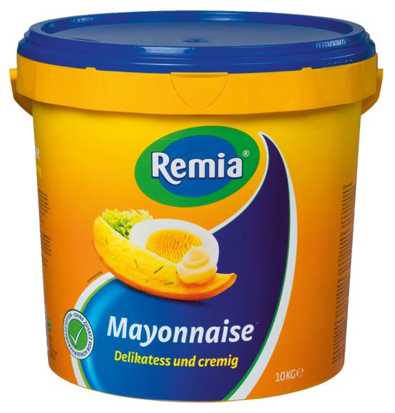 Remia Mayonnaise, ohne Konservierungsstoffe, 80% Fett, 10 KG/EI