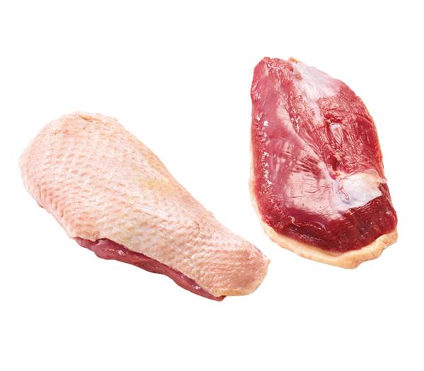 Societe LDC Franse barbarie eendenborst vrouwlijk ca. 170-220gr, vacuum verpakt 0,4 KG/PK