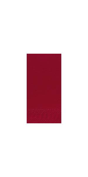 Duni Zelltuch-Servietten, bordeaux, 33x33cm, 3-lagig, 1/8 Falz, 250 Stück, (211086) 1 PK