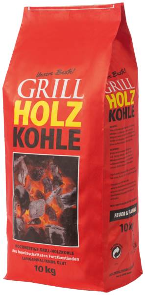 Grill-Holzkohle, 10 KG/BT