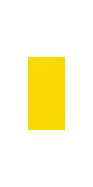 Duni Zelltuch-Servietten, gelb, 33x33cm, 3-lagig, 1/8 Falz, 250 Stück, (211574) 1 PK