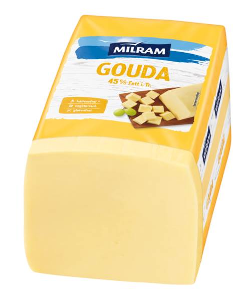 Milram Milram Cheese Gouda 45%        3kg 3 KG/PC