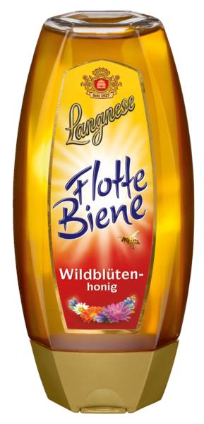 Langnese Flotte Biene Wildblütenhonig, 0,5 KG/FL