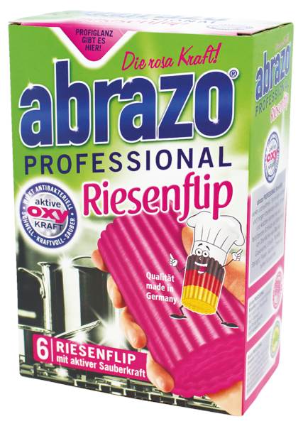 Abrazo Riesenflip, Reinigungskissen, extra groß, verseift, 6St, (285110) 1 PK