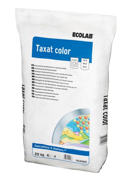 Ecolab Taxat color, Buntwaschmittel, phosphatfrei, (1104060) 20 KG/SA