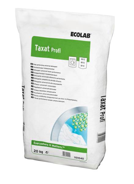 Ecolab Taxat Profi, Vollwaschmittel, phosphatfrei, (1101040) 20 KG/SA