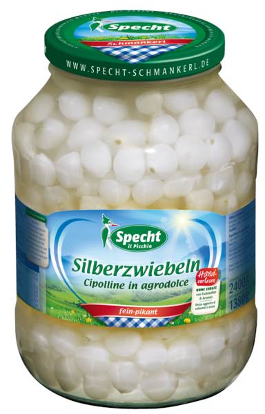 Specht Silberzwiebeln, ATG: 1380g, 2650 ML/GL
