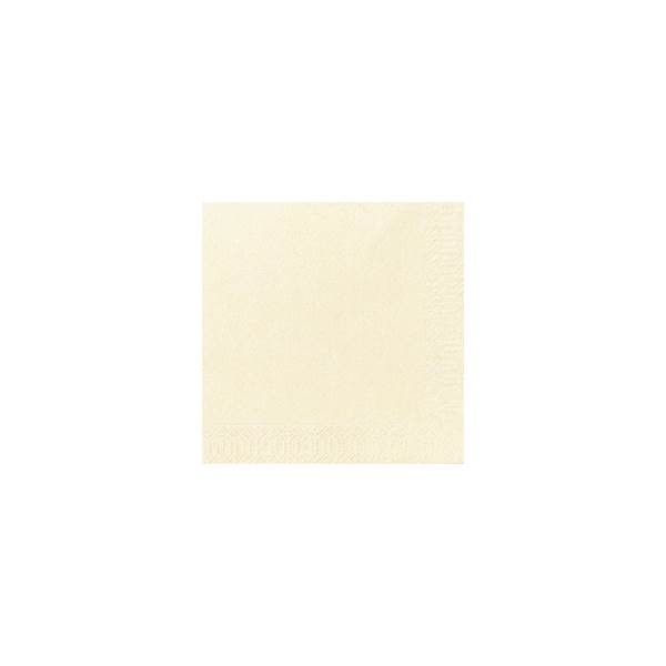 Duni Zelltuch-Servietten, champagner, 24x24cm, 3-lagig, 1/4 Falz, 250 Stück, (168419) 1 PK