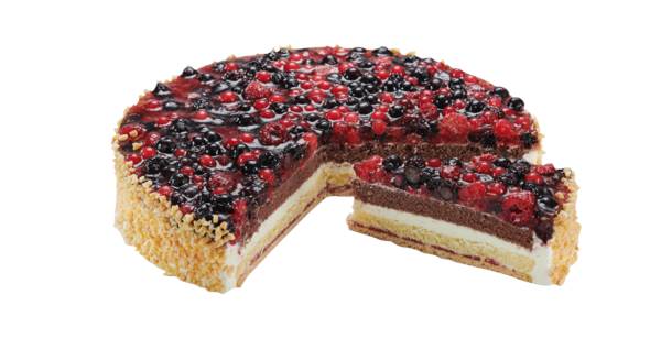 TK Pfalzgraf Beeren Torte, ungeschnitten, Ø 28cm, 2050 G/ST ergibt 14 Stücke