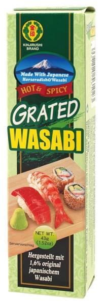Kinjirushi japanse wasabi pasta 43 GR/TB