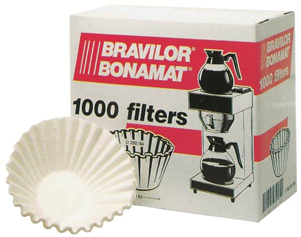 Bonamat Korbfilterpapier B 10, 152x437mm, 250 Stück, 1 KT