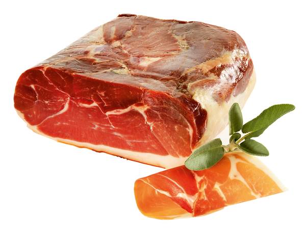 Argal Spanischer Serrano-Schinken "Jamon", luftgetrocknet, 1/2 Stück, 2,3 KG/ST ohne Knochen und Schwarte, mindestens 11 Monate gereift