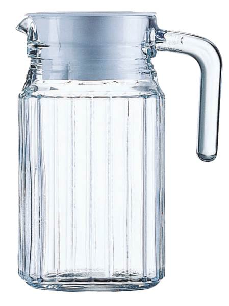 Luminarc jug Quadro 0,5l, H15,7cm, Ø12cm, 1 PC