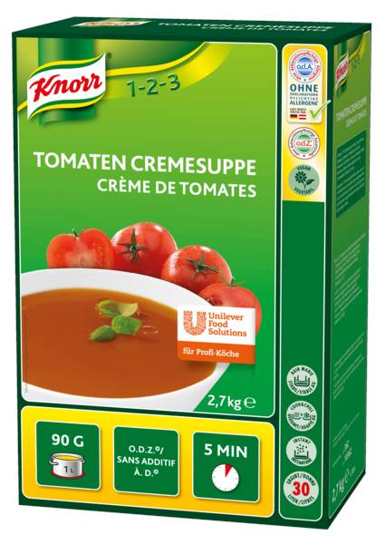 Knorr Tomaten Cremesuppe, (362) 2,7 KG/FS