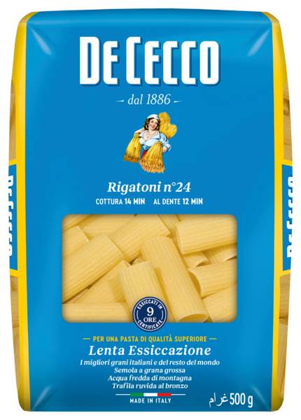 De Cecco rigatoni nr.24 500 GR/ZK
