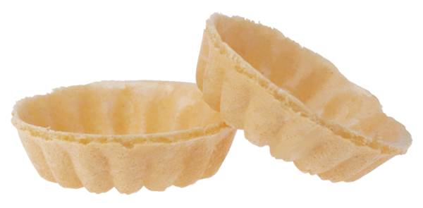 Hellma Waffelschalen, für ca. 20ml, Stück à 1,3g, 1000 ST/KT