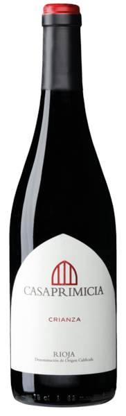 Bodegas Casa Primicia Primicia Crianza Rioja DOP, wino czerwone, wytrawne 0,75 L/BU