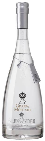 Alexander di Moscato, Grappa, 38%, 0,7 L/FL