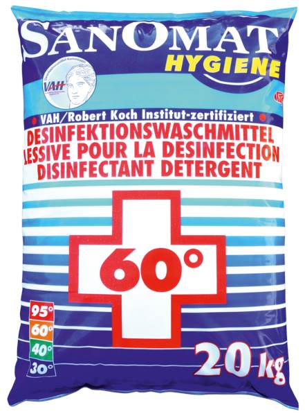 Rösch Sanomat, Hygiene-Waschmittel, Desinfektionsvollwaschmittel, (11113) 20 KG/SA