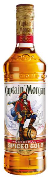 Captain Morgan Captain Morgan, Spiced gold, Rum, 35%, 0,7 L/FL