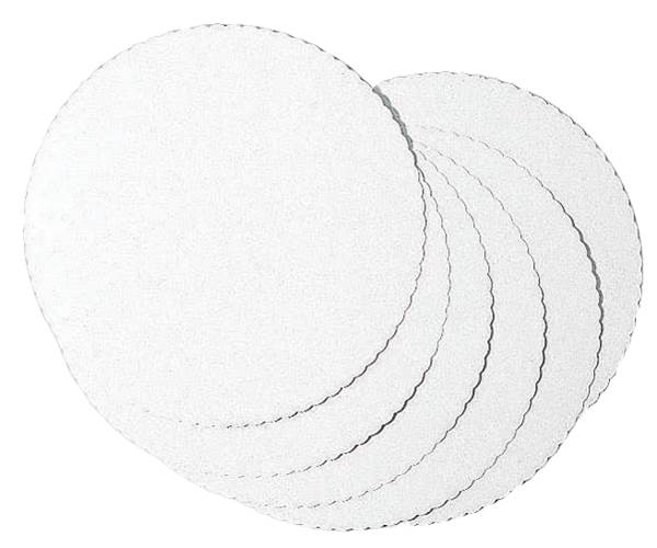 Demmler Tortenscheiben, weiß, rund, 28cm, 100 Stück, (2806101001) 1 PK