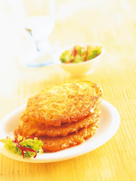 TK Kartoffelpuffer, Reibekuchen, vorgebacken, 25x60g, 1,5 KG/BT