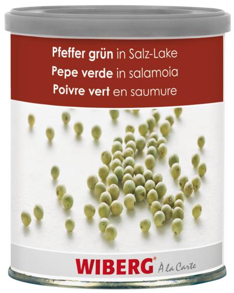 Wiberg Pfeffer grün, ganz, in Salzlake, (108788) 800 G/DS