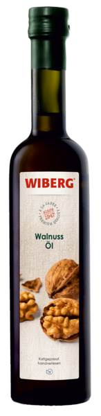 Wiberg Walnussöl, kaltgepresst, (108940) 500 ML/FL