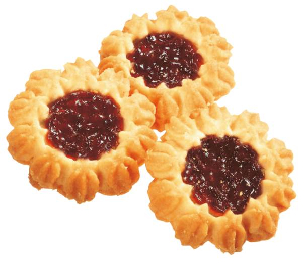 Schulte Johannisbeer-Törtchen, Mürbegebäck mit Johannisbeer-Fruchtfüllung, 2,5 KG/KT