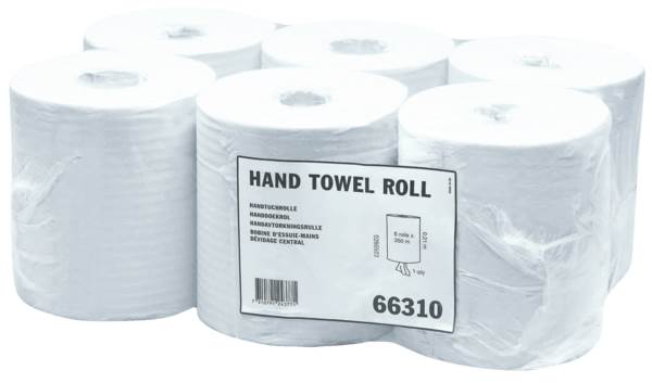 Tork Einmalhandtuch, natur, 1lagig, 6 Rollen à 350 m, (66310) 1 KT