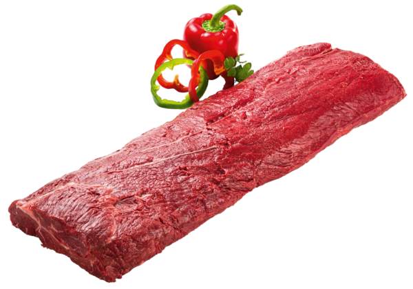 Beef Culinar argentinisches Rumpsteak/Roastbeef, PAD, Strang ca2,8kg, 1 KG aus dem Rücken, fettfrei, ohne Silberhaut