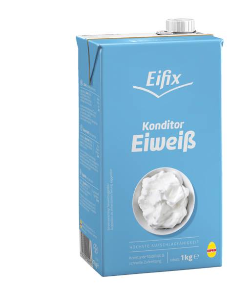 Eifix frisches Konditor-Eiweiß, 1 KG/PK pasteurisiert