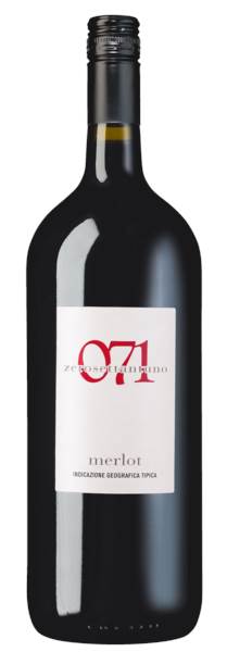 Cantine Sacchetto Linea 071 Merlot IGT, wino czerwone, wytrawne, 1,5 L/BU