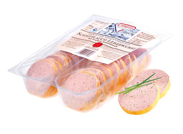 GS Schmitz GS liver sausage with chive 0.5 KG/PK