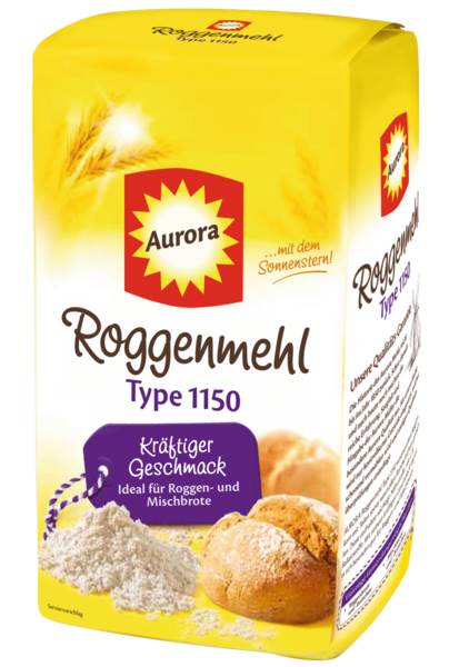 Aurora Roggenmehl T 1150, 1kg, 1 KG/PK
