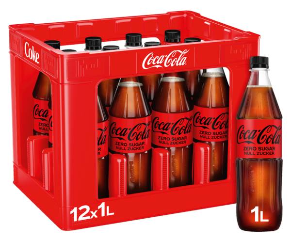 Coca-Cola Zero, MWPET, 1 L/FL